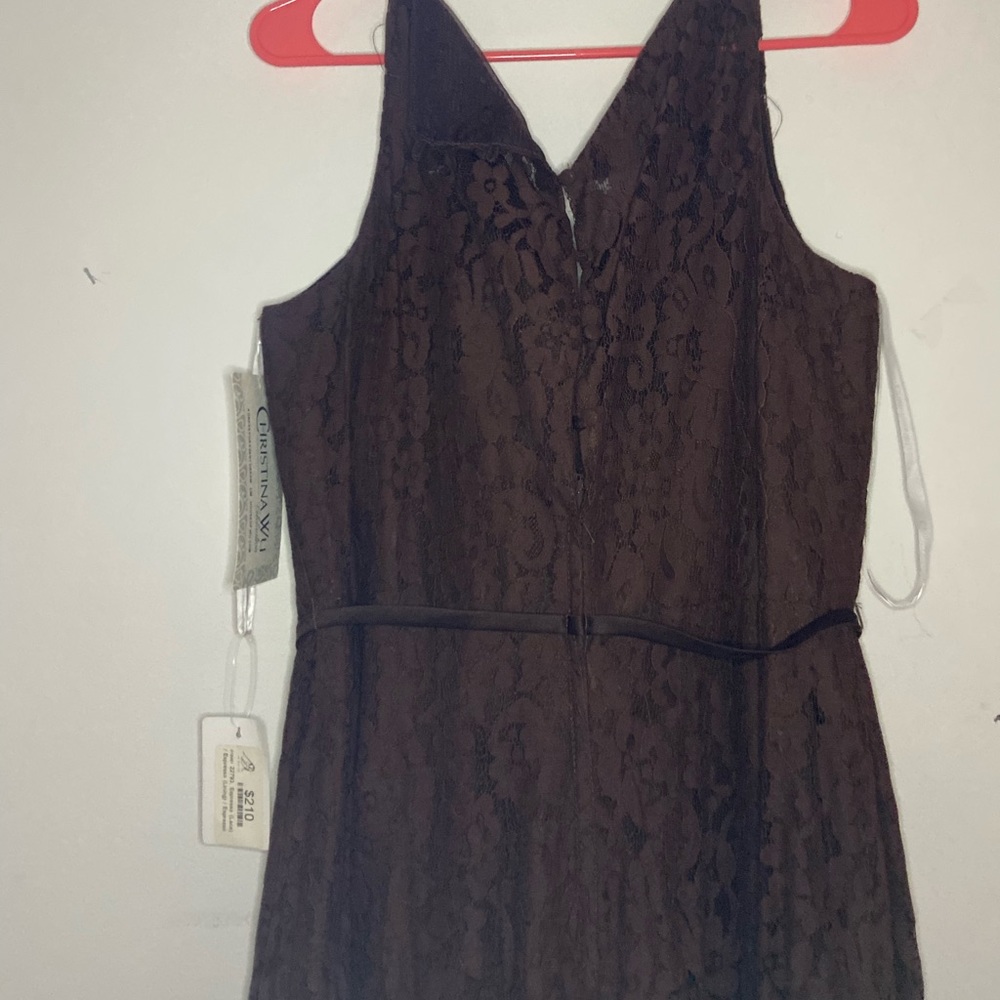 Espresso Brown Prom Dress